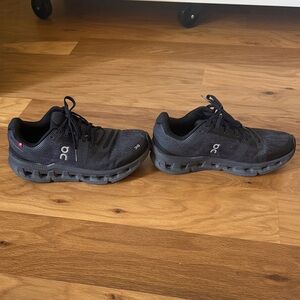 On Women's Black Athletic Shoes